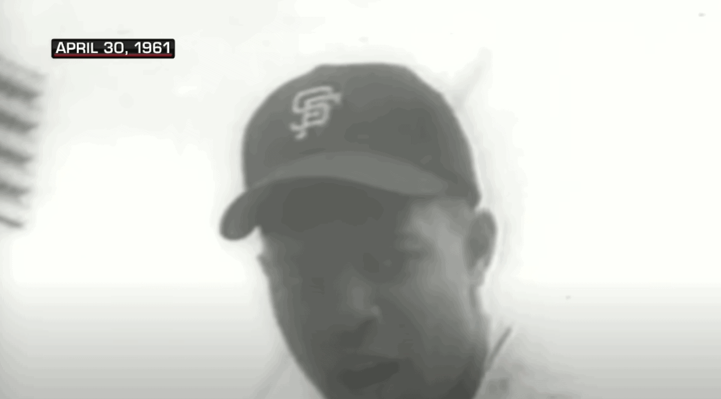 Willie Mays, known as "The Say Hey Kid," is featured in this baseball nostalgia post.